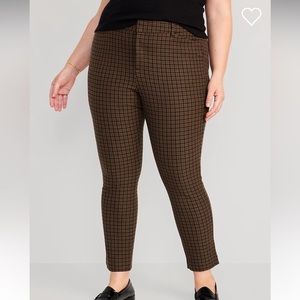 Old Navy Pixie Pants Gold Houndstooth